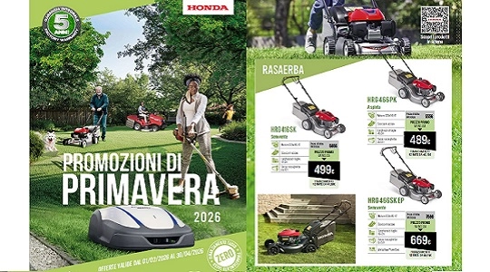Honda - Volantino Primavera 2026